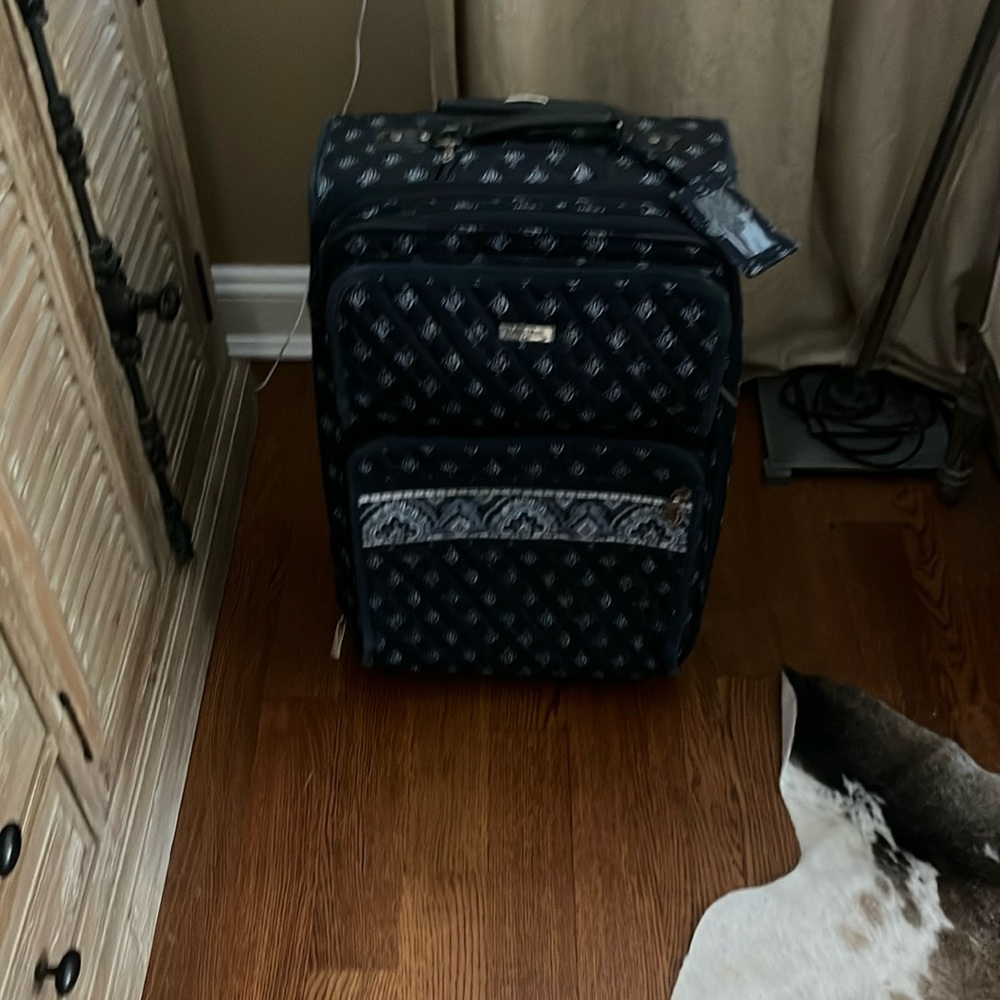 Used like new blue Vera Bradley  luggage  large